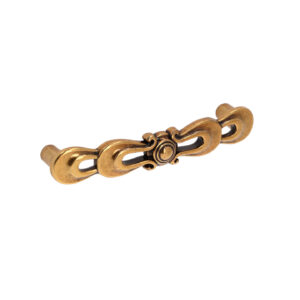 Poignée pour meubles en zamac Entraxe 96mm orvale – Orange / cuivré, Zamak