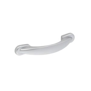 Poignée pour meubles en zamac Entraxe 64mm Aluminium mat verni – Gris / argent, Zamak