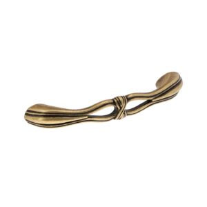 Poignée pour meubles en zamac Entraxe 96mm Florence antique – Marron, Zamak