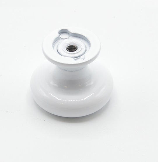 Bouton de meuble en zamac D 30 mm BLANC - Zamak - immagine 4