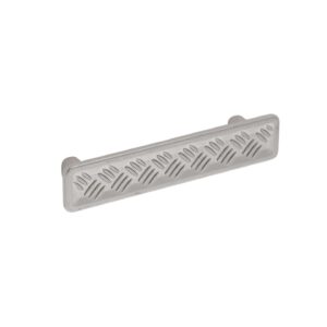 Poignée pour meubles en zamac Entraxe 96mm Nickel millésimé – Gris / argent, Zamak