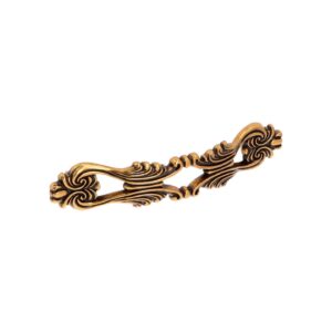 Poignée pour meubles en zamac Entraxe 96mm orvale – Orange / cuivré, Zamak