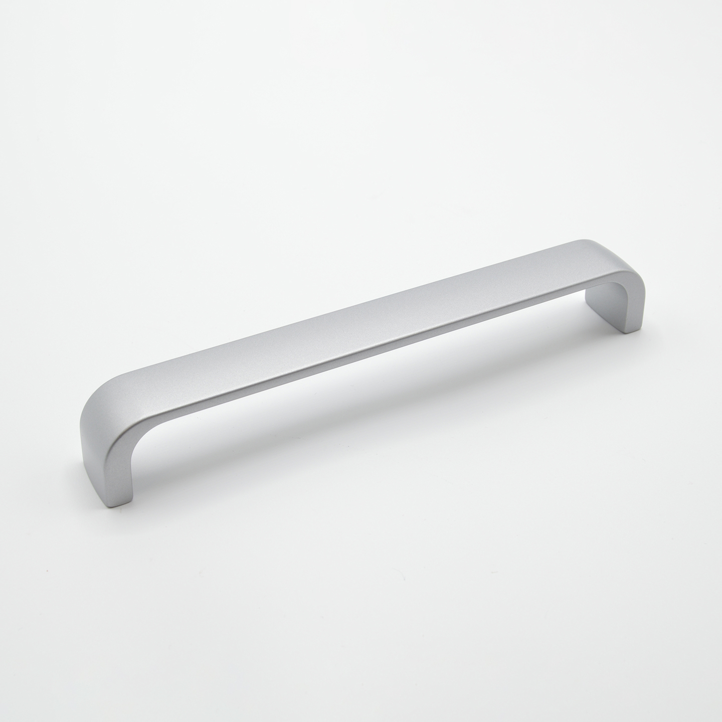 Poignée de meuble en zamac E 160 mm ALUMINIUM - Gris / argent, Zamak - Imagen 4