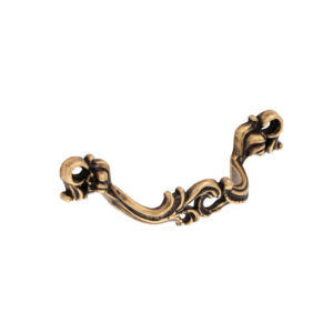 Poignée pour meubles en zamac Entraxe 64mm Florence antique – Marron, Zamak