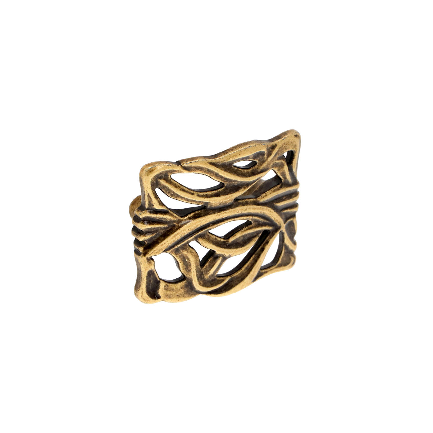 Bouton pour meubles en zamac Entraxe 32mm Florence antique - Marron, Zamak