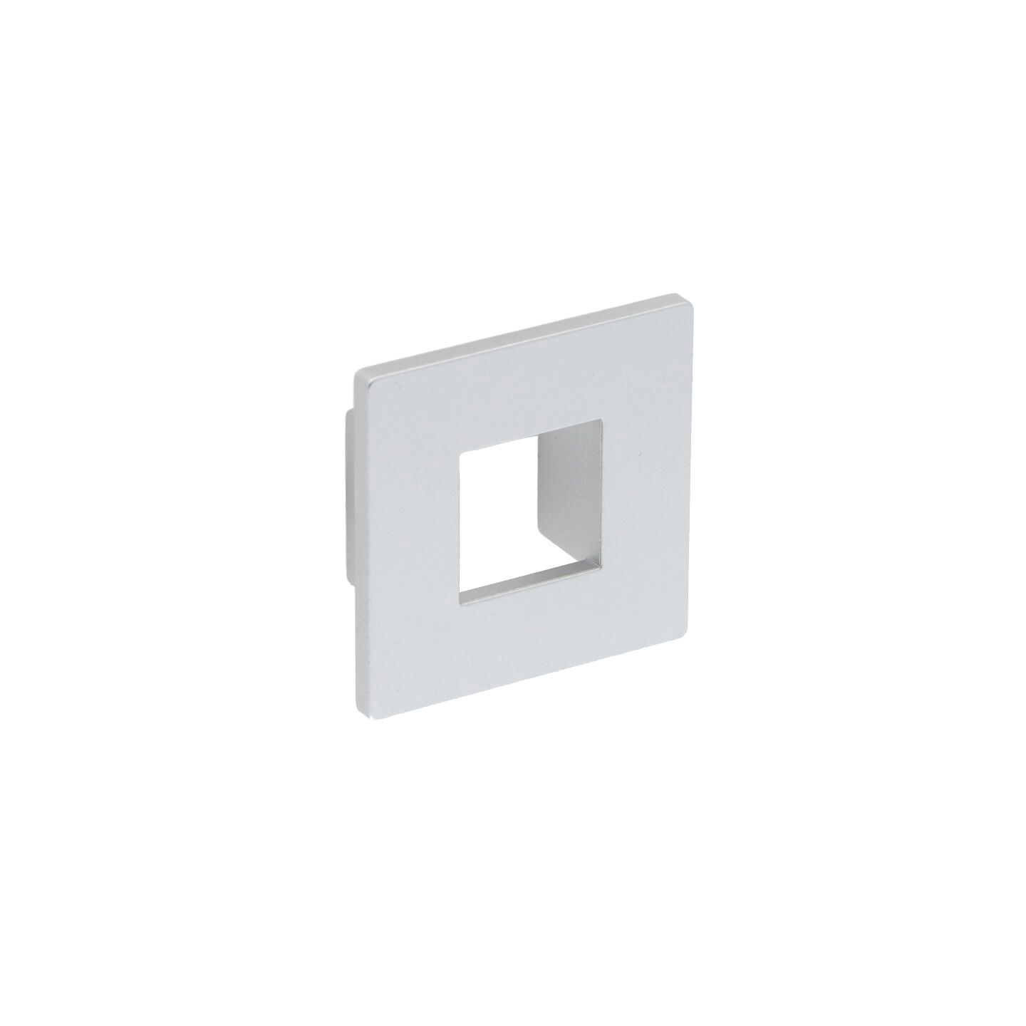 Poignée pour meubles en zamac Entraxe 32mm Aluminium mat verni - Gris / argent, Zamak