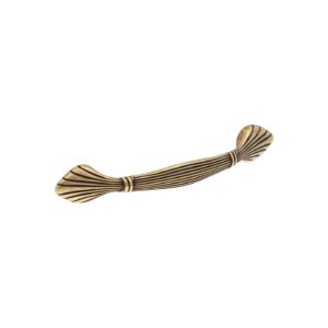 Poignée pour meubles en zamac Entraxe 96mm Florence antique – Marron, Zamak