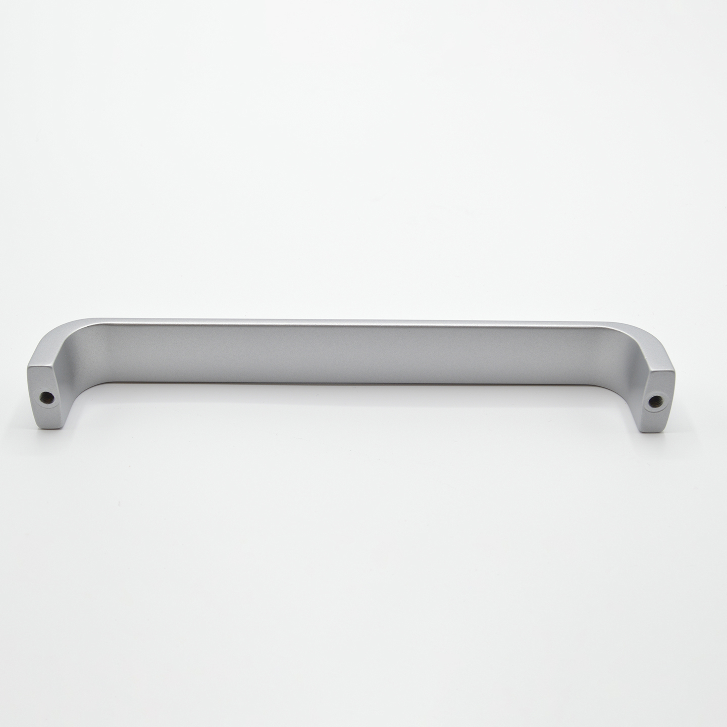 Poignée de meuble en zamac E 160 mm ALUMINIUM - Gris / argent, Zamak - Imagen 3