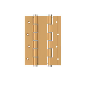 Charnière va et vient à ressort, 180X40 mm, en aluminium anodisée or, pour porte de 40 mm. – Jaune / doré