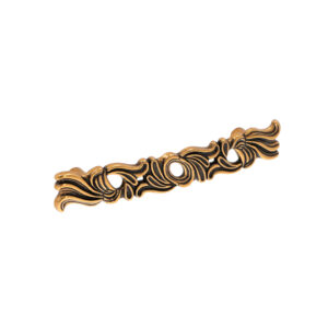 Poignée pour meubles en zamac Entraxe 96mm orvale – Orange / cuivré, Zamak