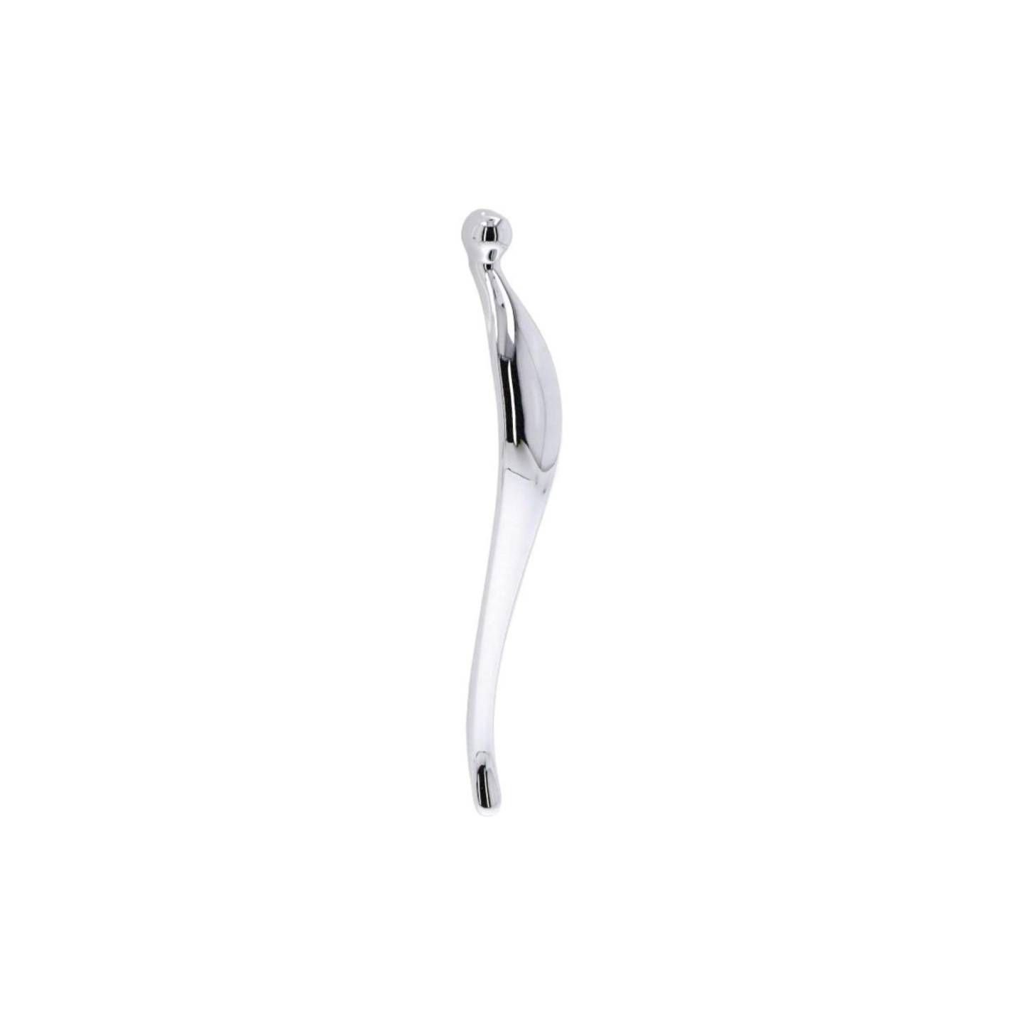 Poignée pour meubles en zamac Entraxe 224mm chrome poli - Gris / argent, Zamak