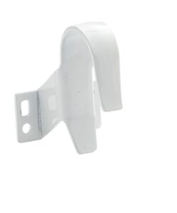 Crochet standard Aluminium Blanc